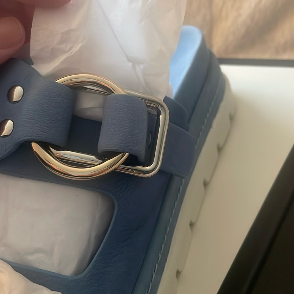 NWT J/SLIDES BAHA Oceana Waxy Nubuck Sandal - Picture 12 of 15